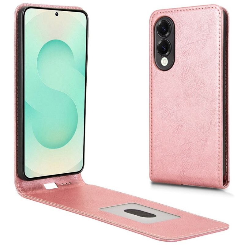 Leren Hoesje Voor Samsung Galaxy S25 5g Edge Verticaal Design