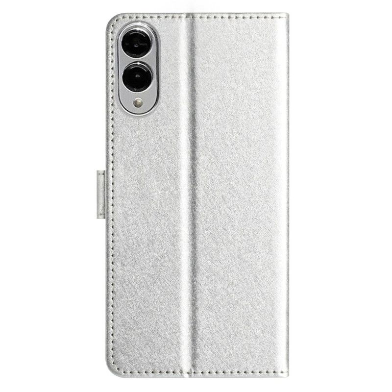 Leren Hoesje Voor Samsung Galaxy S25 5g Edge Zijdetextuur