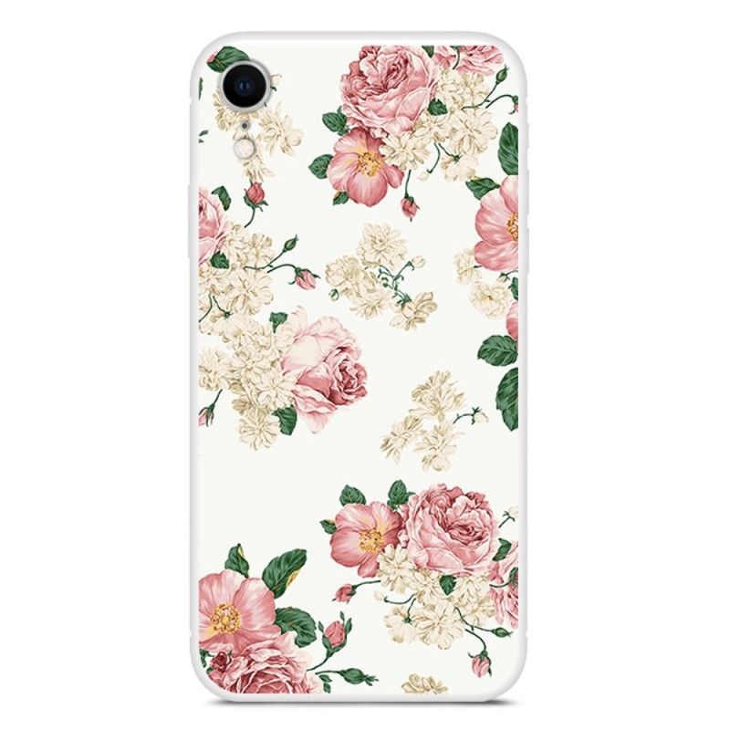 Hoesje iPhone XR Oude Bloemen