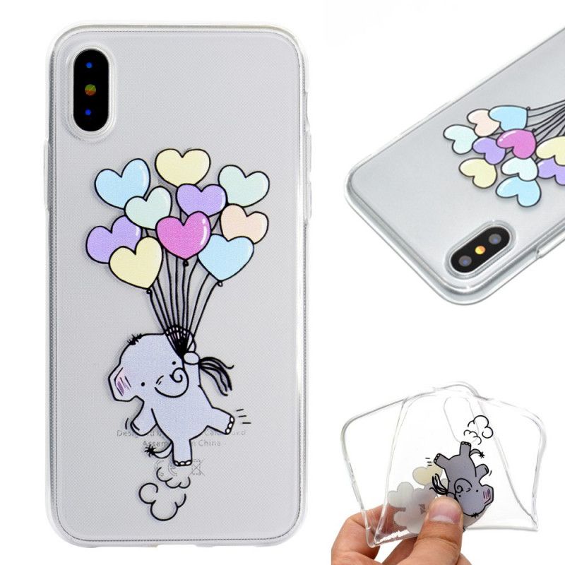 Hoesje voor iPhone XR Olifantenballonnen