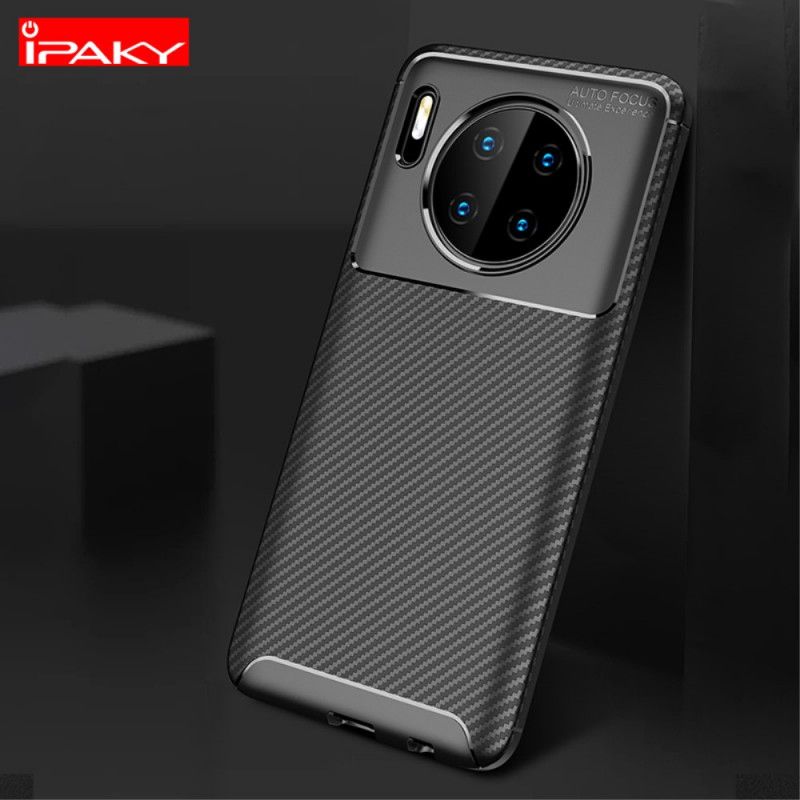 Case Hoesje Huawei Mate 30 Pro Donkerblauw Zwart Telefoonhoesje Antislip Ipaky