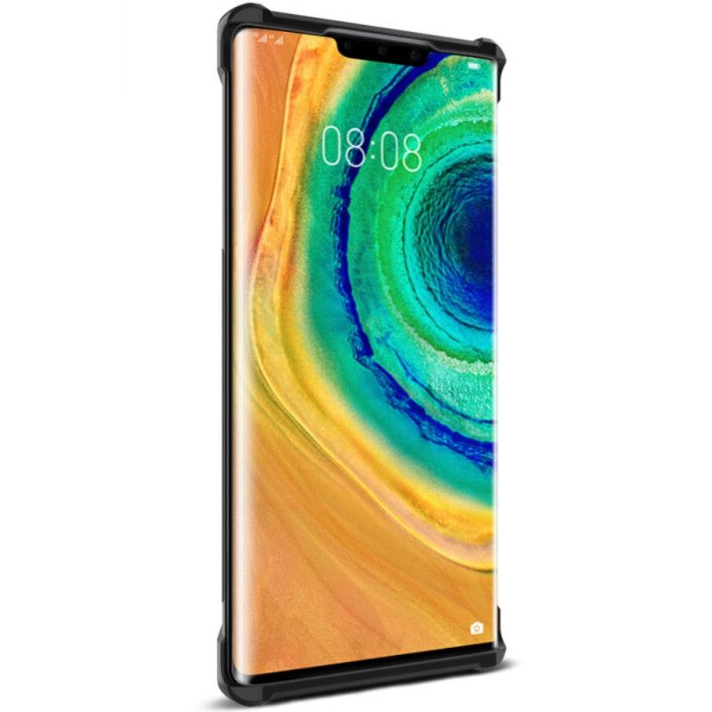 Case Hoesje Huawei Mate 30 Pro Telefoonhoesje Imak Vega Serie Geborsteld Koolstofvezel