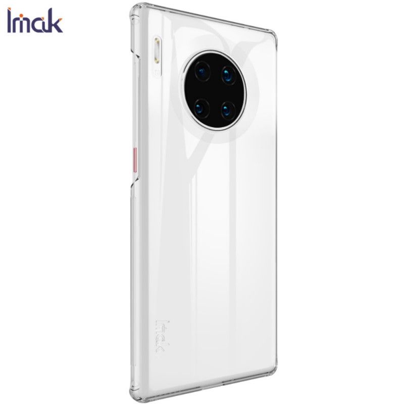Cover Hoesje Huawei Mate 30 Pro Groen Wit Telefoonhoesje Ux-6 Serie Gradiënt Imak