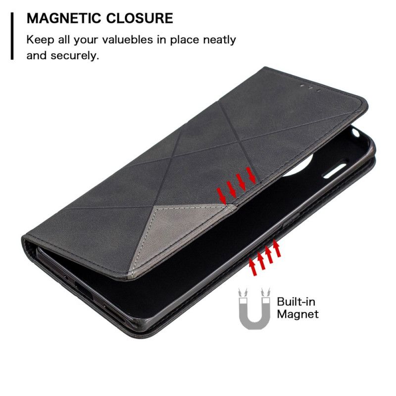 Folio-hoesje Huawei Mate 30 Pro Grijs Zwart Max Artieststijl