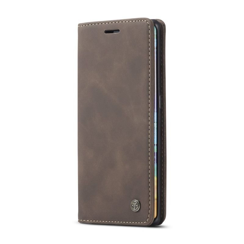 Folio-hoesje voor Huawei Mate 30 Pro Donkerblauw Zwart Kunstlederen Etui