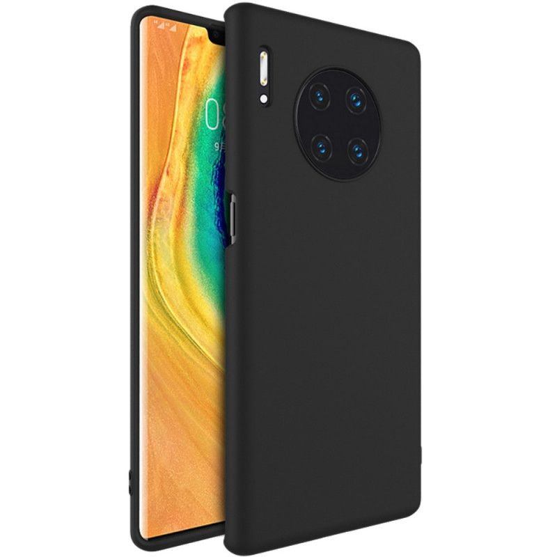 Hoesje Huawei Mate 30 Pro Groen Zwart Uc-1 Serie Siliconen Mat Imak