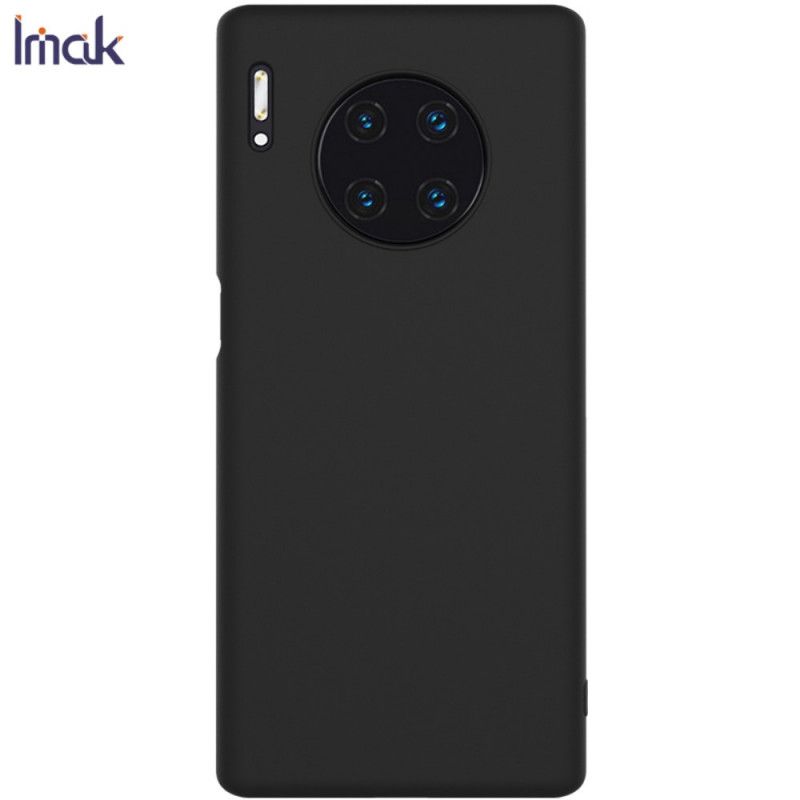 Hoesje Huawei Mate 30 Pro Groen Zwart Uc-1 Serie Siliconen Mat Imak