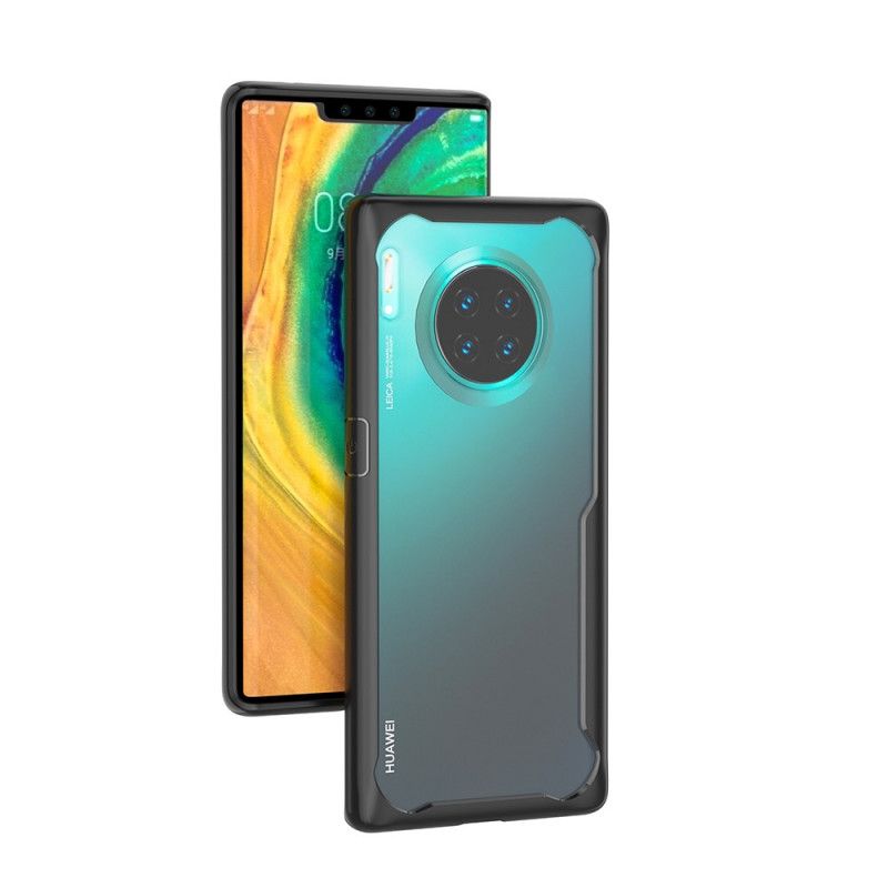 Hoesje Huawei Mate 30 Pro Rood Zwart Afgeschuinde Hybride
