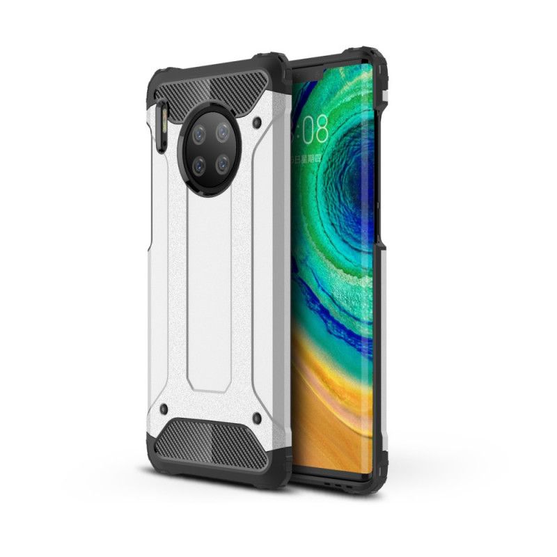 Hoesje Huawei Mate 30 Pro Rood Zwart Overlevende