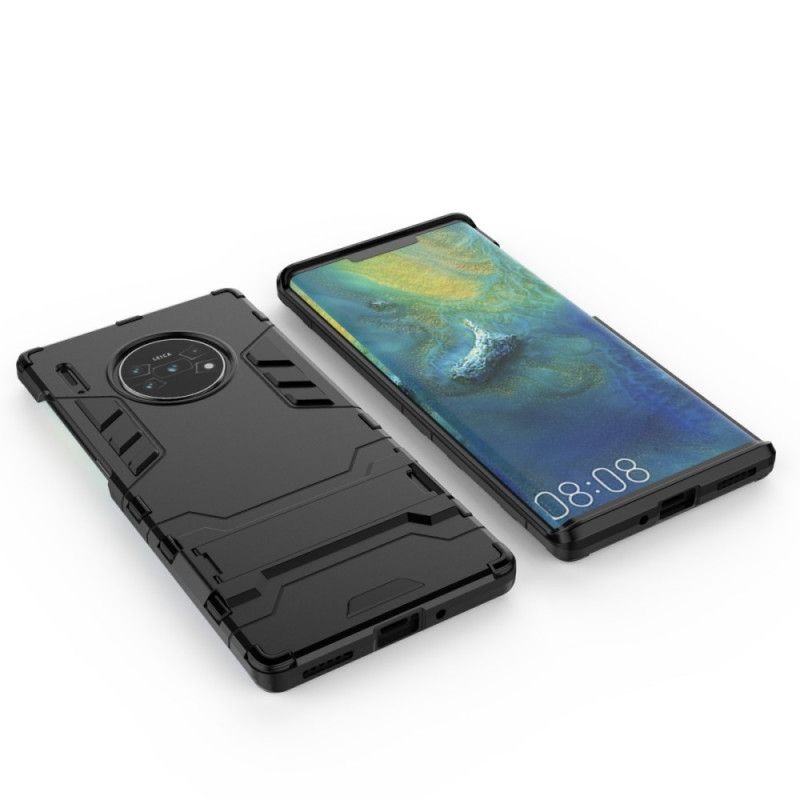 Hoesje Huawei Mate 30 Pro Rood Zwart Sterke Tong