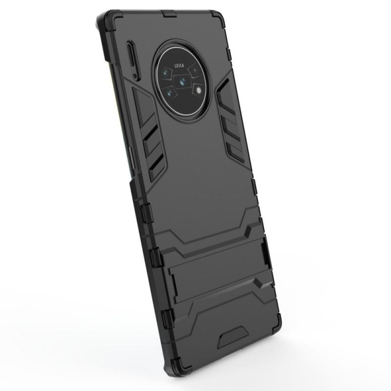 Hoesje Huawei Mate 30 Pro Rood Zwart Sterke Tong