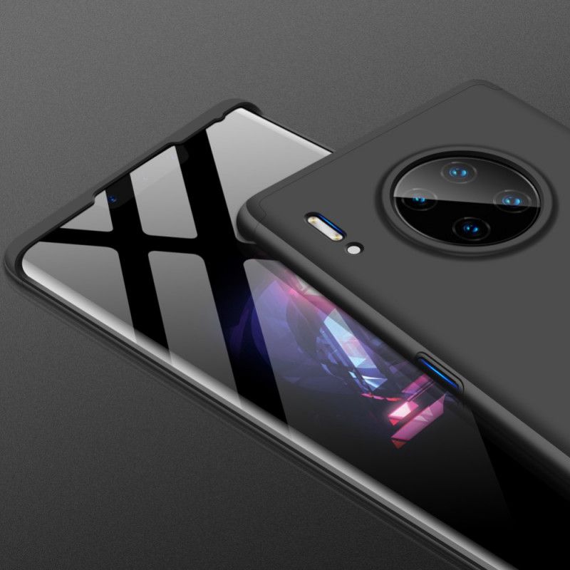 Hoesje Huawei Mate 30 Pro Zilver Zwart Afneembare Gkk