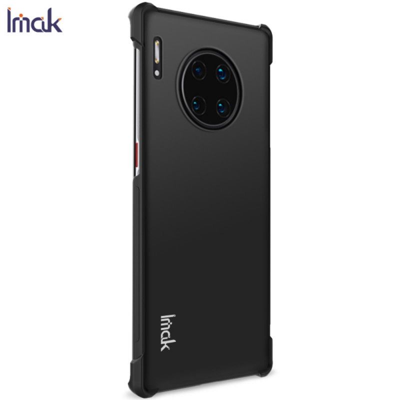 Hoesje voor Huawei Mate 30 Pro Transparant Zwart Imak Flexibele Siliconen