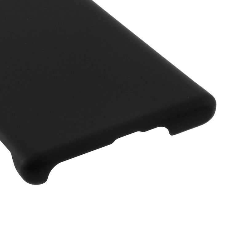 Hoesje voor Huawei Mate 30 Pro Wit Zwart Klassieke Stijve Versterkte Hoeken