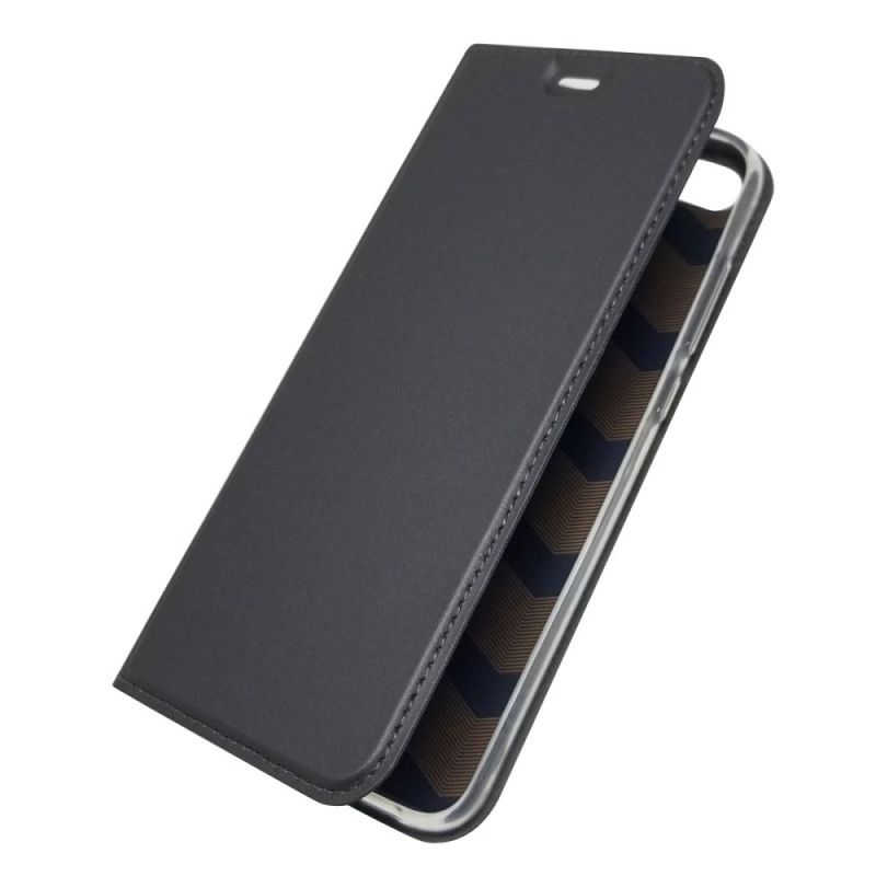 Folio-hoesje Honor 9 Lite Marineblauw Zwart Telefoonhoesje Magnetische Sluiting