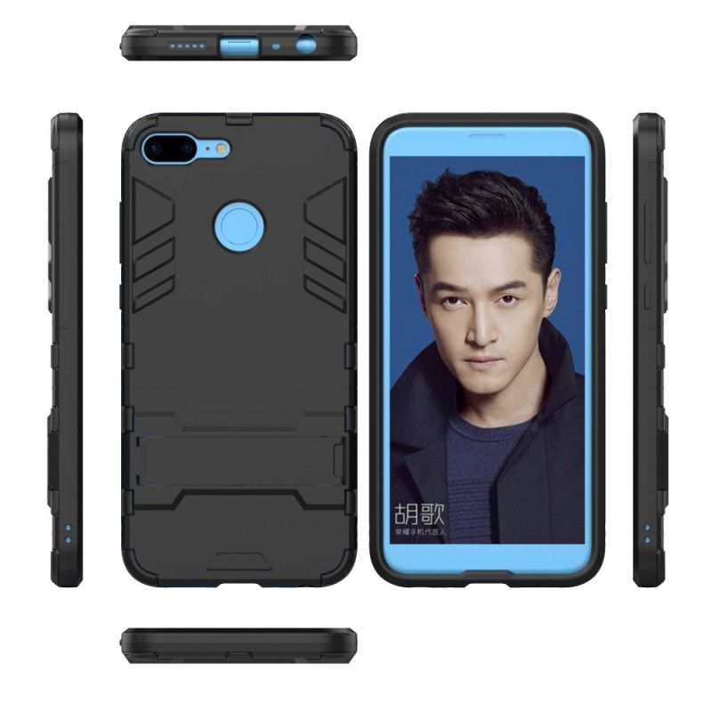 Hoesje Honor 9 Lite Rood Zwart Ultrabestendig