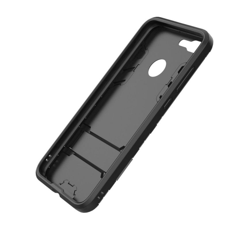 Hoesje Honor 9 Lite Rood Zwart Ultrabestendig