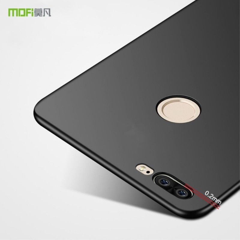 Hoesje voor Honor 9 Lite Rood Zwart Mofi
