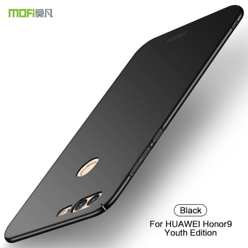Hoesje voor Honor 9 Lite Rood Zwart Mofi