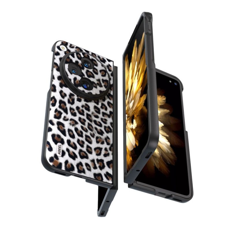 Cover Hoesje Oppo Find N3 Telefoonhoesje Abeel Luipaardprint