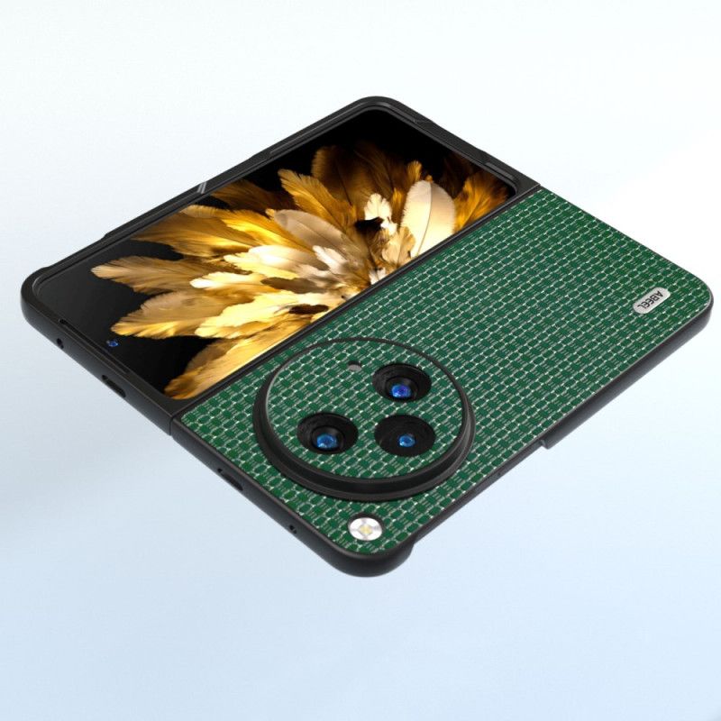 Hoesje Oppo Find N3 Abeel Getextureerd Leer