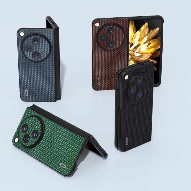 Hoesje Oppo Find N3 Abeel Getextureerd Leer