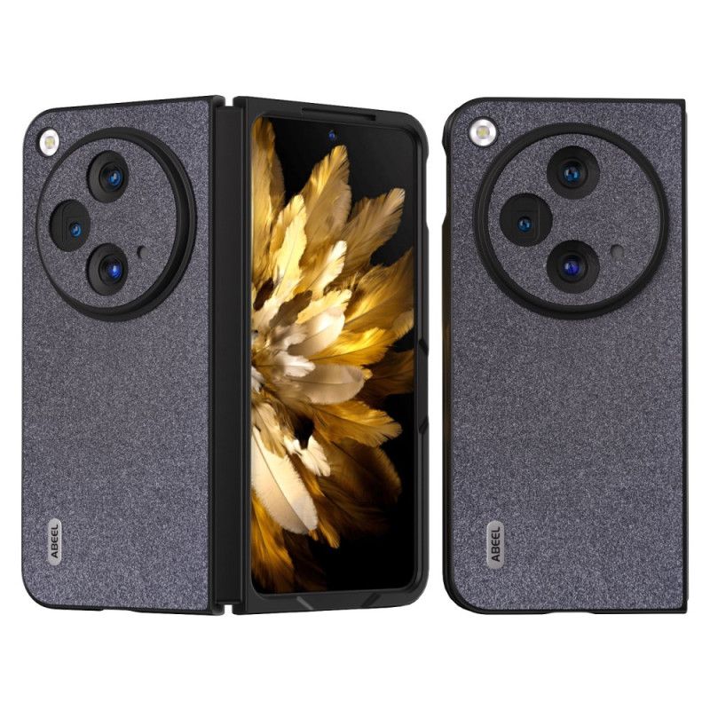 Hoesje Oppo Find N3 Abeel Glitter Kunstleer