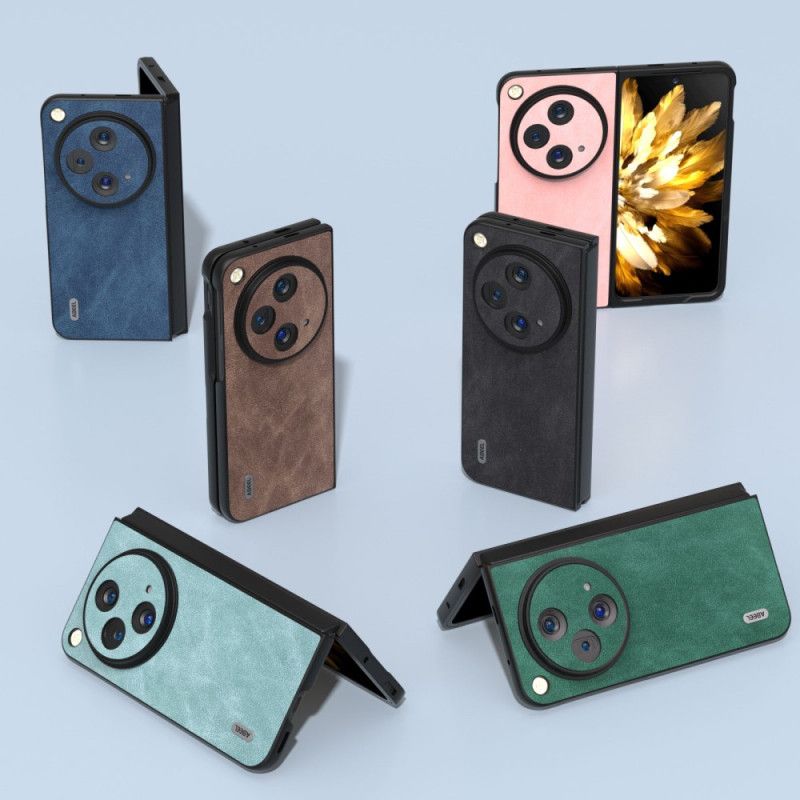 Hoesje Oppo Find N3 Abeel Neutraal Kunstleer