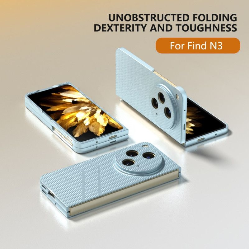 Hoesje Oppo Find N3 Mat Gestructureerd Oppervlak Bescherming Hoesje