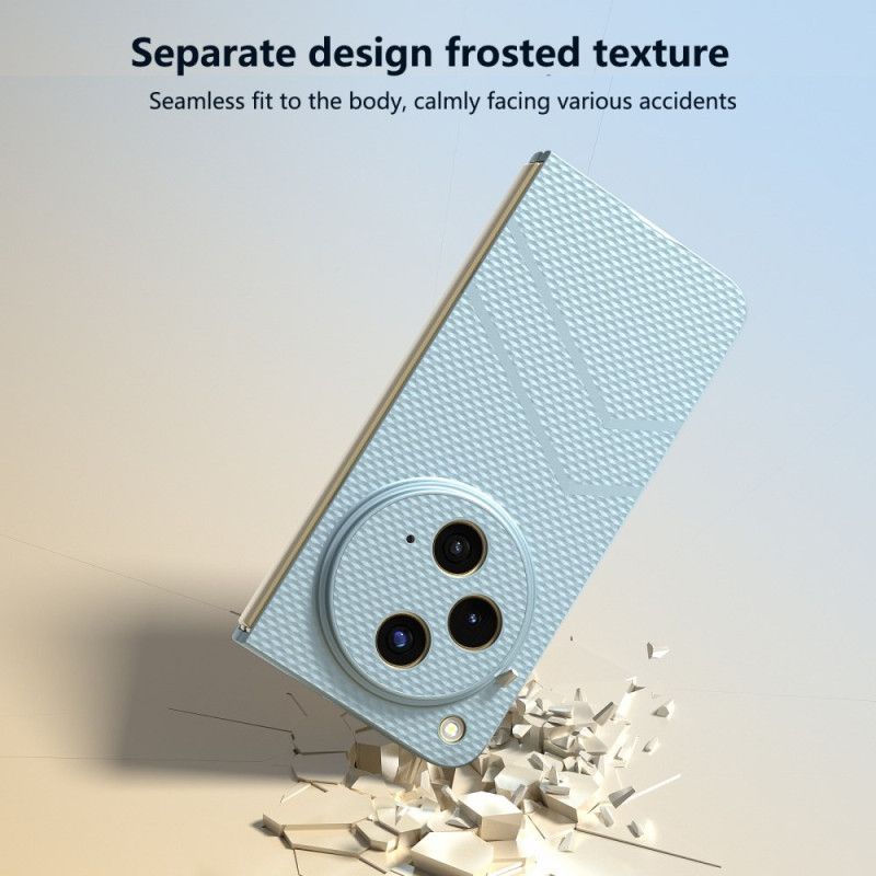 Hoesje Oppo Find N3 Mat Gestructureerd Oppervlak Bescherming Hoesje