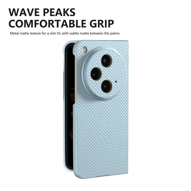 Hoesje Oppo Find N3 Mat Gestructureerd Oppervlak Bescherming Hoesje