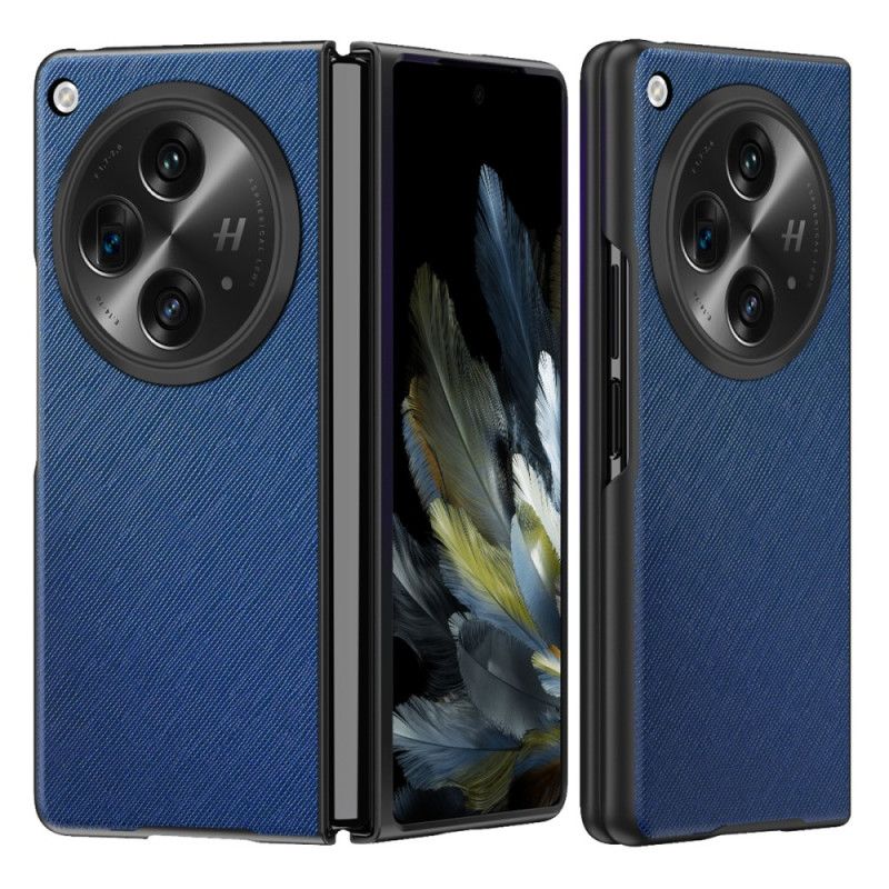 Hoesje Oppo Find N3 Open Geweven Textuur