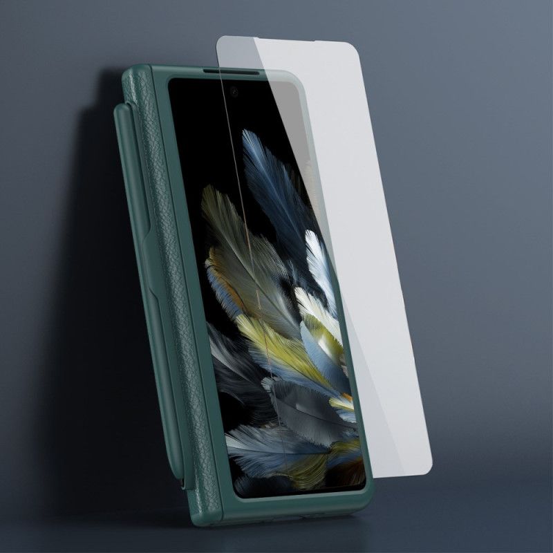 Hoesje Oppo Find N3 Stylus En Schermbeschermer Van Gehard Glas Bescherming Hoesje