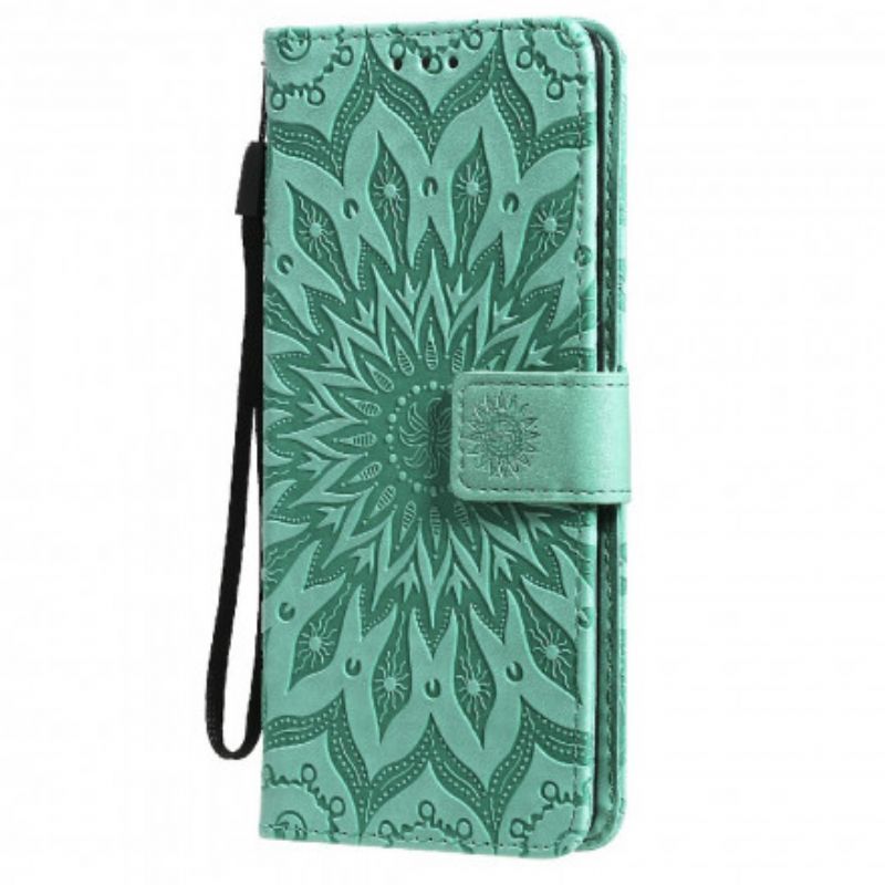 Bescherming Hoesje Oppo Reno 6 Pro 5g Zonnebloem