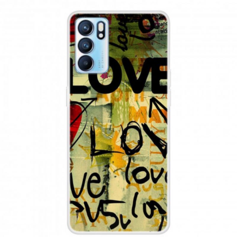 Case Hoesje Oppo Reno 6 Pro 5g Telefoonhoesje Liefde En Liefde