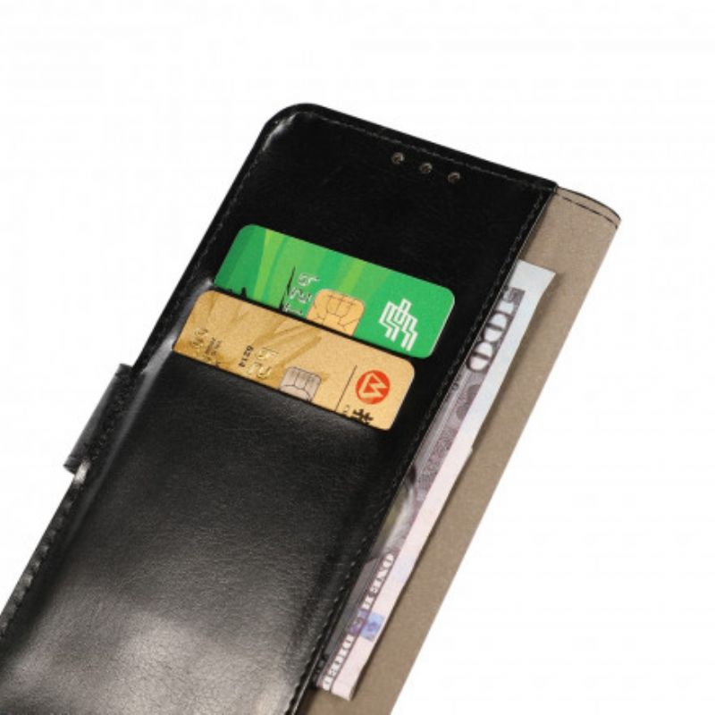 Flip Case Leren Oppo Reno 6 Pro 5g Weerwolf