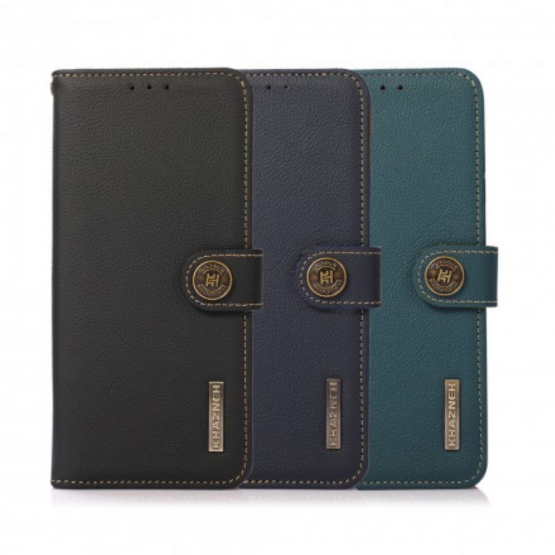 Folio-hoesje Oppo Reno 6 Pro 5g Telefoonhoesje Leder Khazneh Rfid