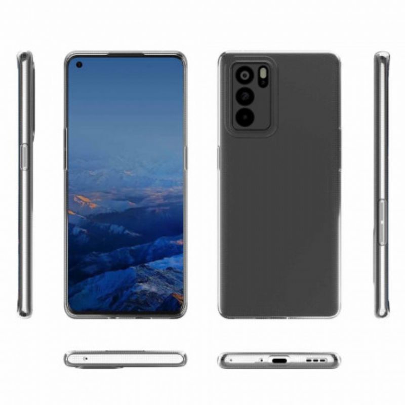 Hoesje Oppo Reno 6 Pro 5g Flexibel Transparant