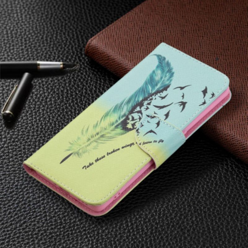Leren Hoesje Oppo Reno 6 Pro 5g Leer Vliegen Bescherming Hoesje