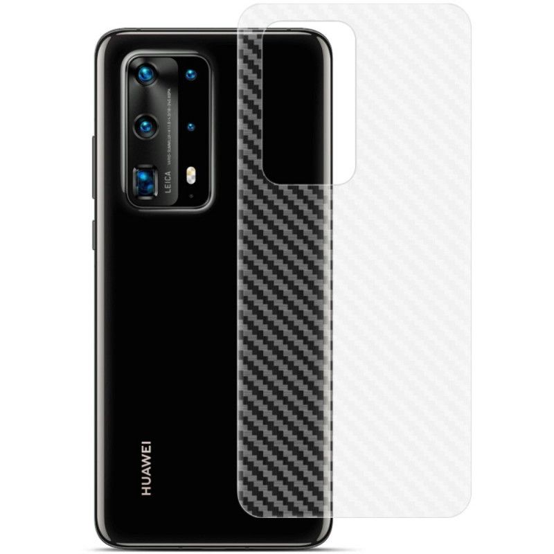 Achterfolie Huawei P40 Pro Carbon Imak-Stijl