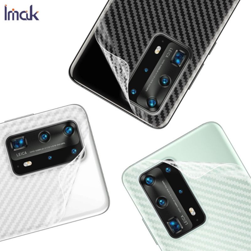 Achterfolie Huawei P40 Pro Carbon Imak-Stijl