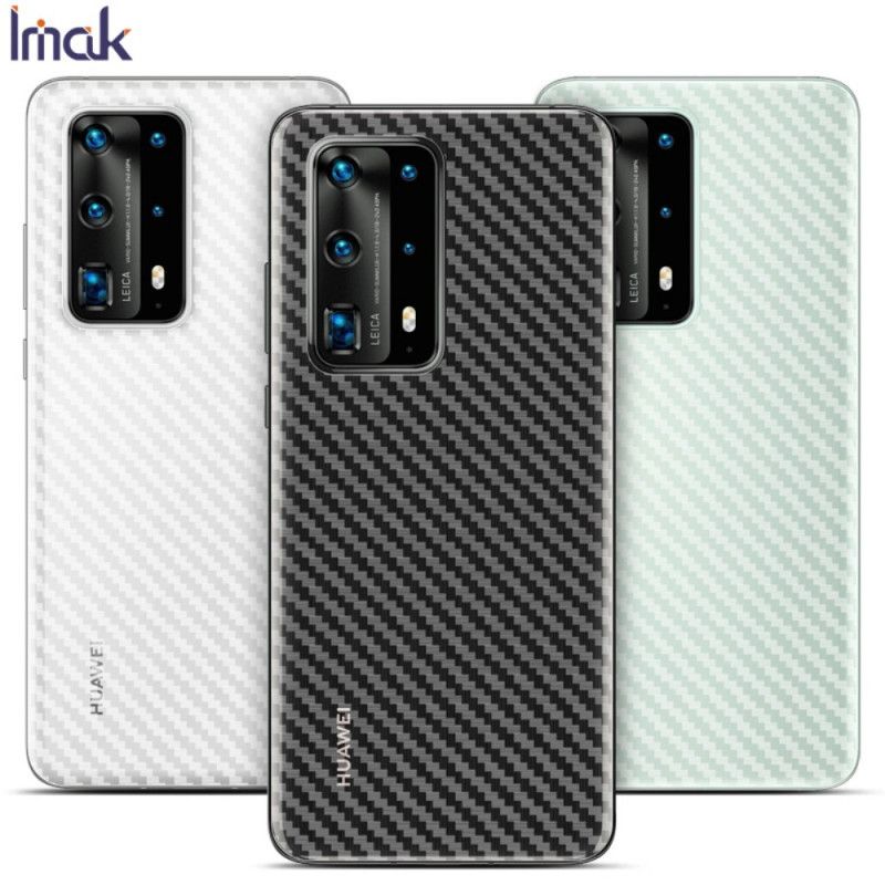Achterfolie Huawei P40 Pro Carbon Imak-Stijl
