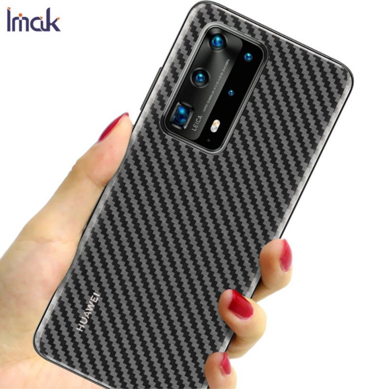 Achterfolie Huawei P40 Pro Carbon Imak-Stijl