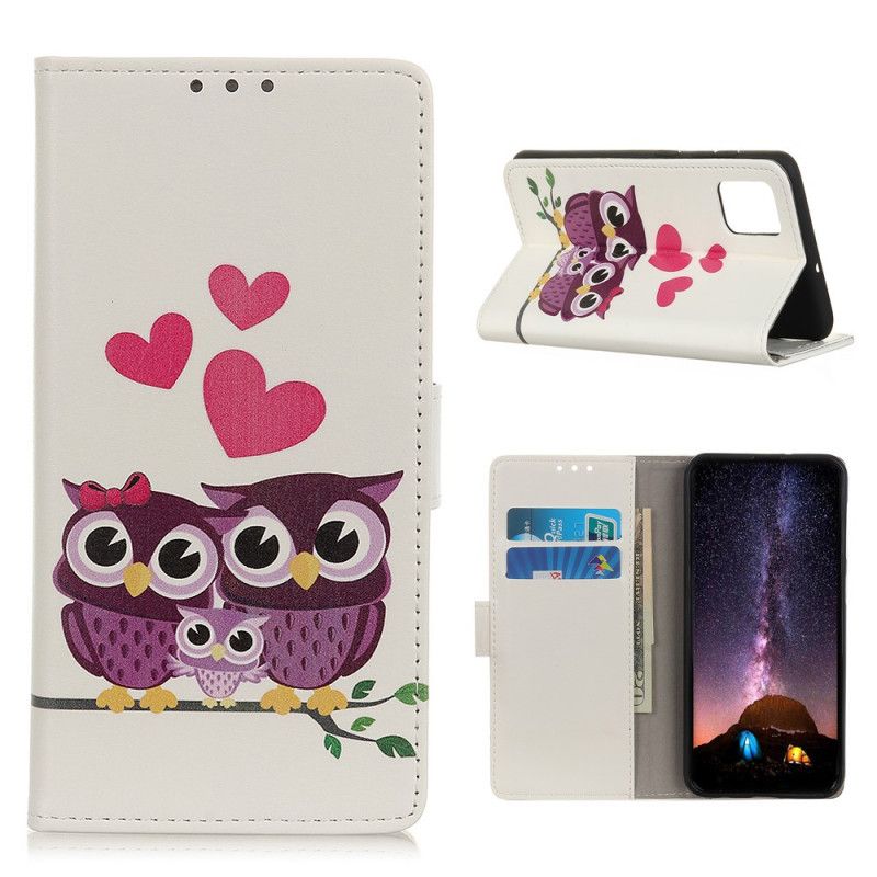 Bescherming Hoesje Huawei P40 Pro Telefoonhoesje Paar Uilen