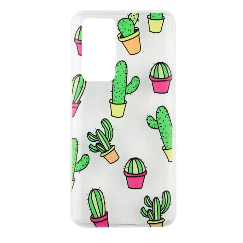 Case Hoesje Huawei P40 Pro Telefoonhoesje Minicactus