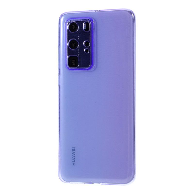 Cover Hoesje Huawei P40 Pro Appelgroen Magenta Telefoonhoesje Siliconenkleuren