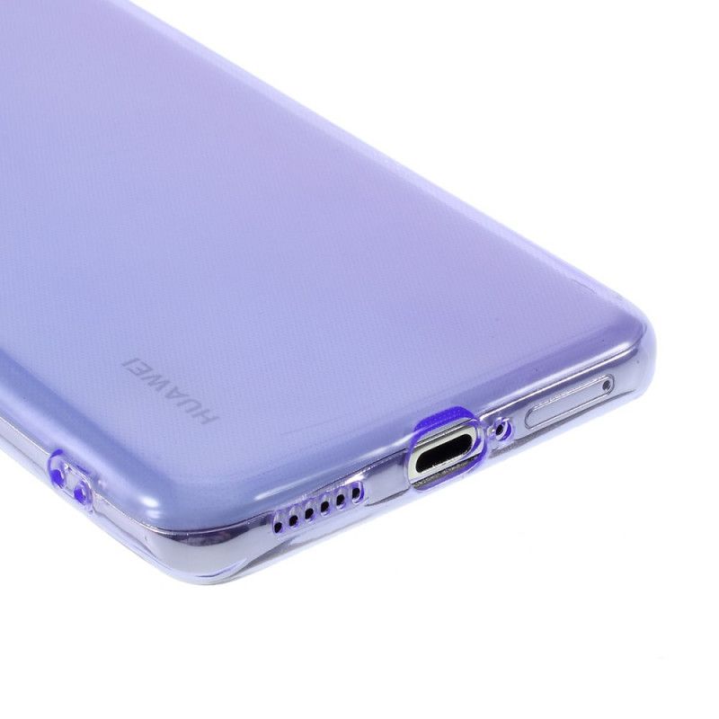 Cover Hoesje Huawei P40 Pro Appelgroen Magenta Telefoonhoesje Siliconenkleuren