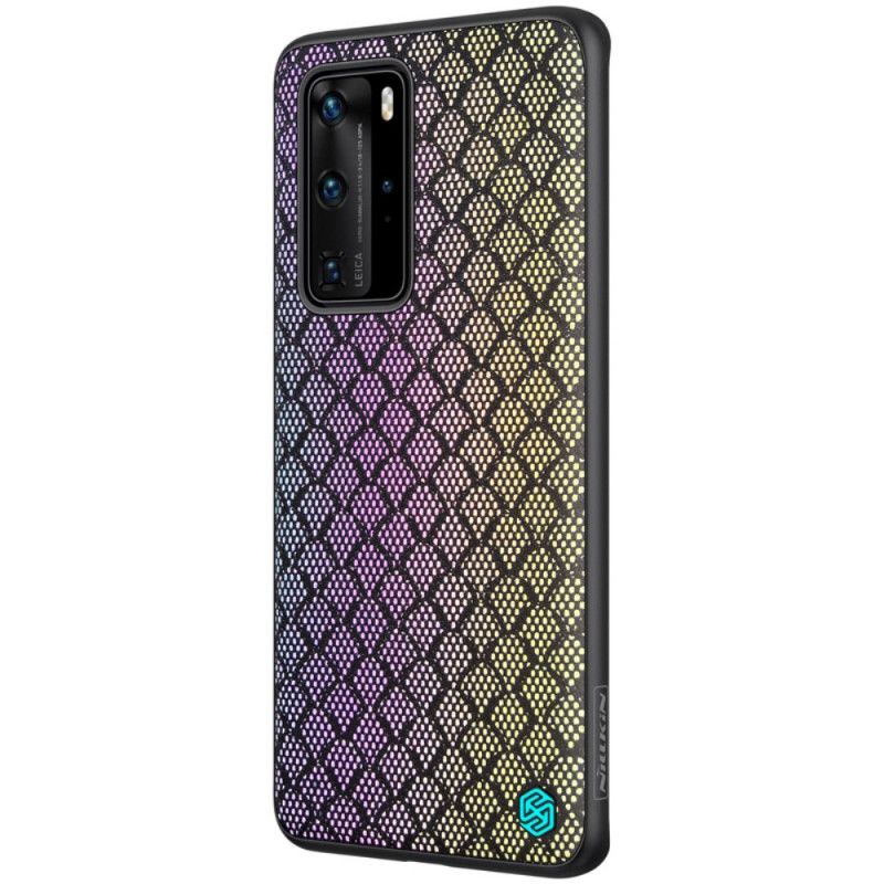 Hoesje Huawei P40 Pro Paars Oogverblindend Nillkin