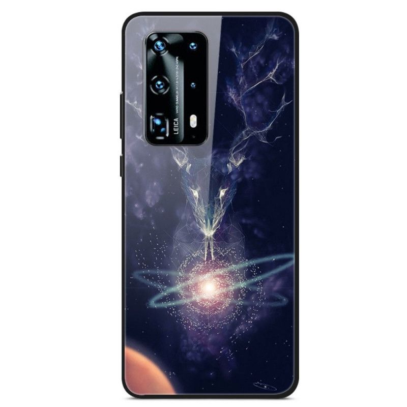 Hoesje Huawei P40 Pro Ster Hert Gehard Glas