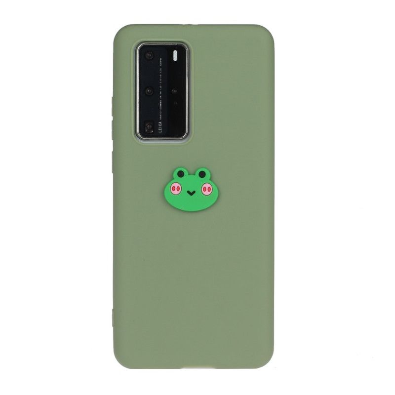 Hoesje Huawei P40 Pro Telefoonhoesje Ik Hou Van Je Mijn Kikker